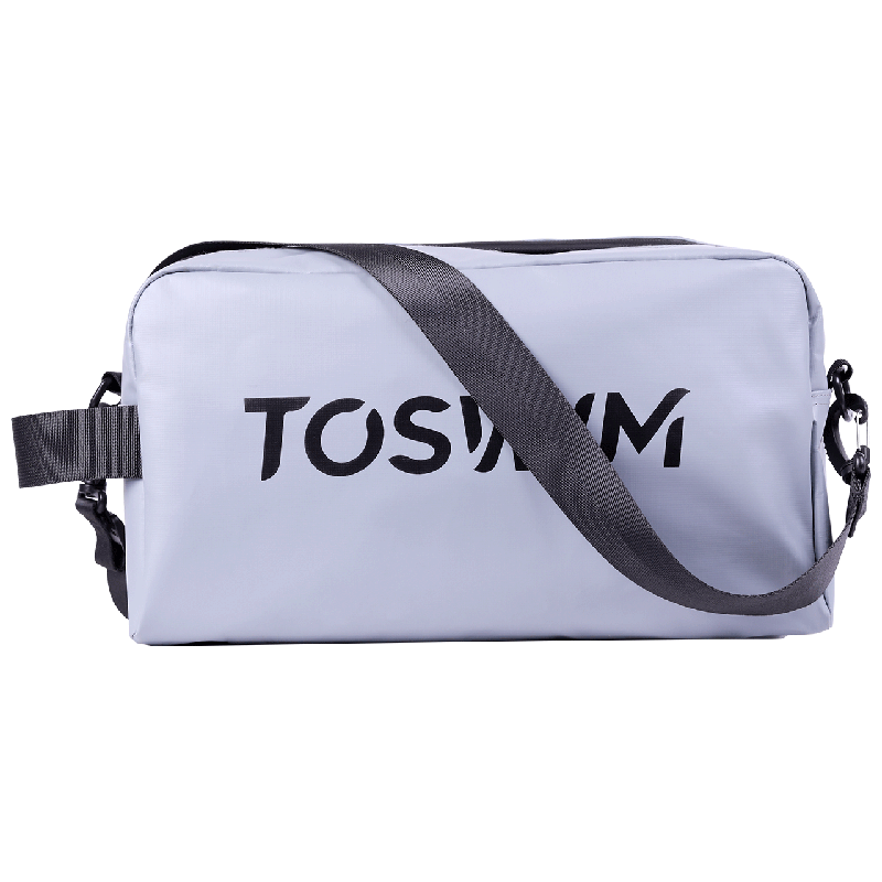 TOSWIM Swimming Bag, Dry And Wet Separation, Waterproof Storage Bag for Men And Women, Crossbody Backpack, Fitness Sports Bag, Gray Pioneer