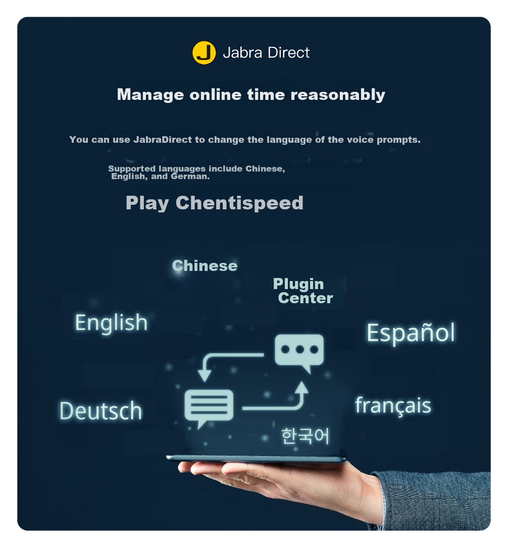 Jabra Video Conference Wireless Bluetooth Omnidirectional Microphone Speaker with Noise Reduction, 360-Degree Amplification And Sound Pickup, Speak2 75 MS (Suitable for Small Meetings) 16