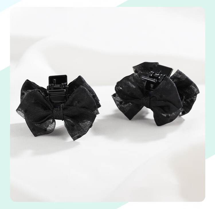 CHIMERA 2-Piece Bow Hair Claw Clips for Bangs and Side Hair, Princess Hair Clips for Women, Birthday Gift 8