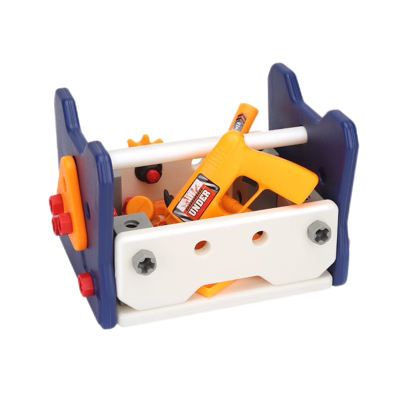 Shangmeibeibei Children's Screwdriver Toolbox, Pretend Play Assembly And Repair Kit Toy, Boys' Birthday Gift for Ages 3-6