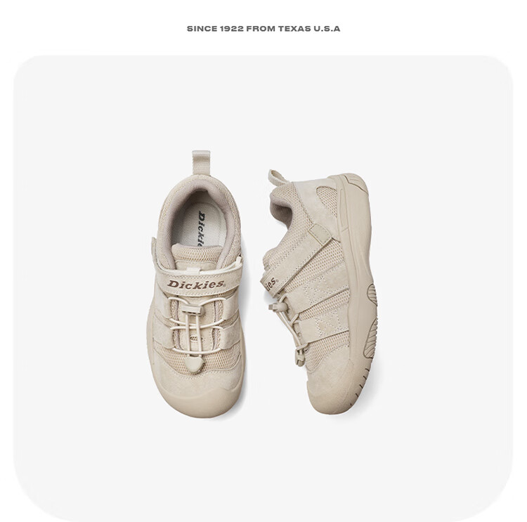 Dickies Children's Shoes, Spring And Summer New Warm Boys' Travel Shoes, Fleece-Lined Sneakers, Casual Shoes, Comfortable Girls' Soft-Soled Trendy Shoes 7