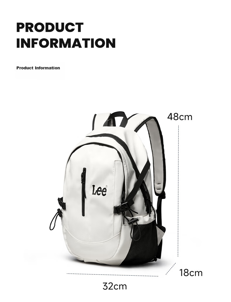 Lee Backpack, Large Capacity for Women, Short-Trip Travel Bag, Laptop Bag for College Students And High School Students, Black 3
