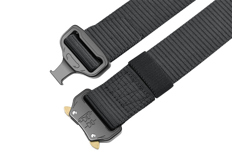 JEVI Men's Leather Belt, Outdoor Canvas Tactical Multi-Functional Training Waistband, Military Enthusiast Tactical Equipment, Nylon Trouser Belt 6
