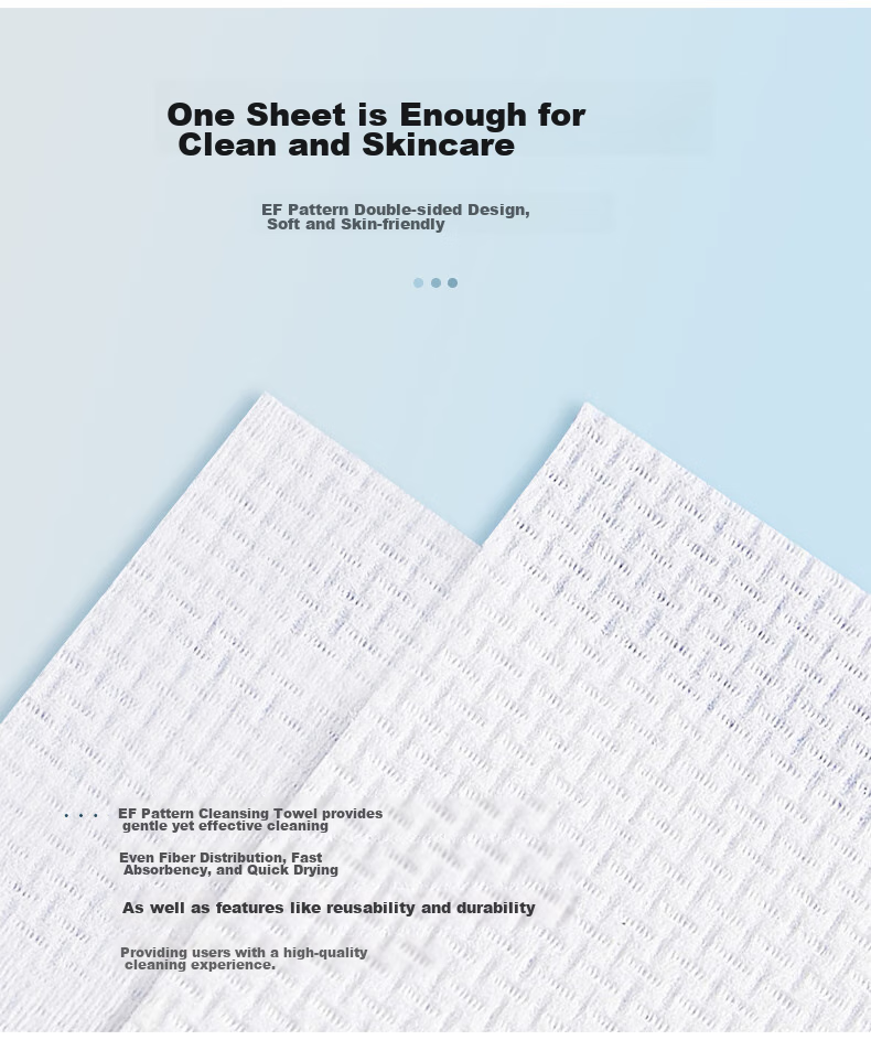 JIANGONG Facial Cleansing Wipes, Disposable Face Towels, Beauty Blotting Sheets, Pull-Out Style, 100 Sheets Per Pack 10
