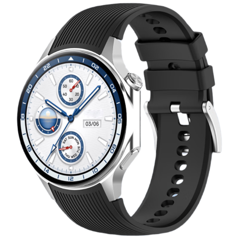 CHENSONG Compatible with OPPO Watch X/X2/2X OnePlus Watch 2, Solid Color Silicone Strap, Replacement Wristband Accessory
