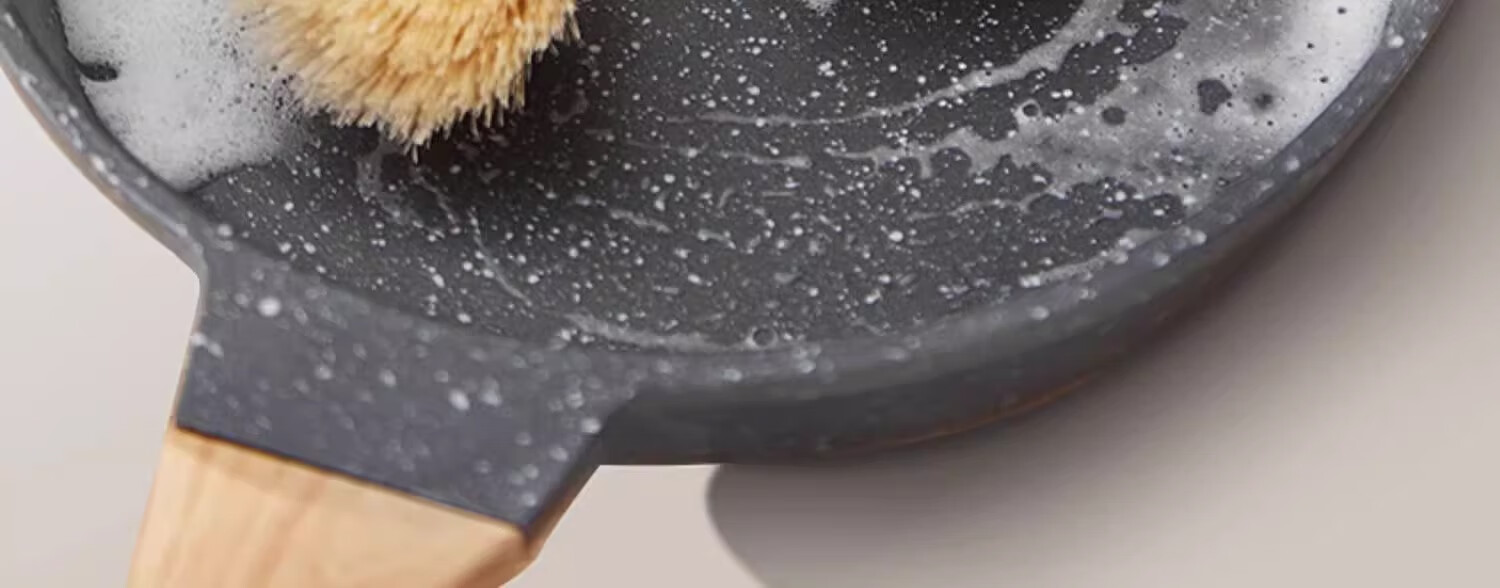 Little Seal Japanese Long-handled Pot Brush Kitchen Special Non-stick Pot Coconut Palm Brush Pot Artifact Non-stick Pot Sword Hemp Dishwashing Brush 18