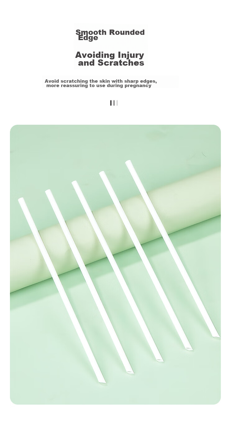 YOUAO Biodegradable PLA Straws, 100 Individually Wrapped, Heat-Resistant Straws for Juice, Drinks, And Bubble Tea 10