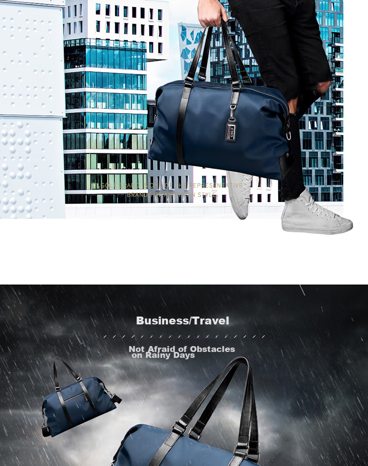 GOLF Travel Bag, Casual Sports Fitness Bag, Handheld And Shoulder Luggage Bag, Men's Short-Trip Travel Bag, Large Capacity Business Trip Bag 7