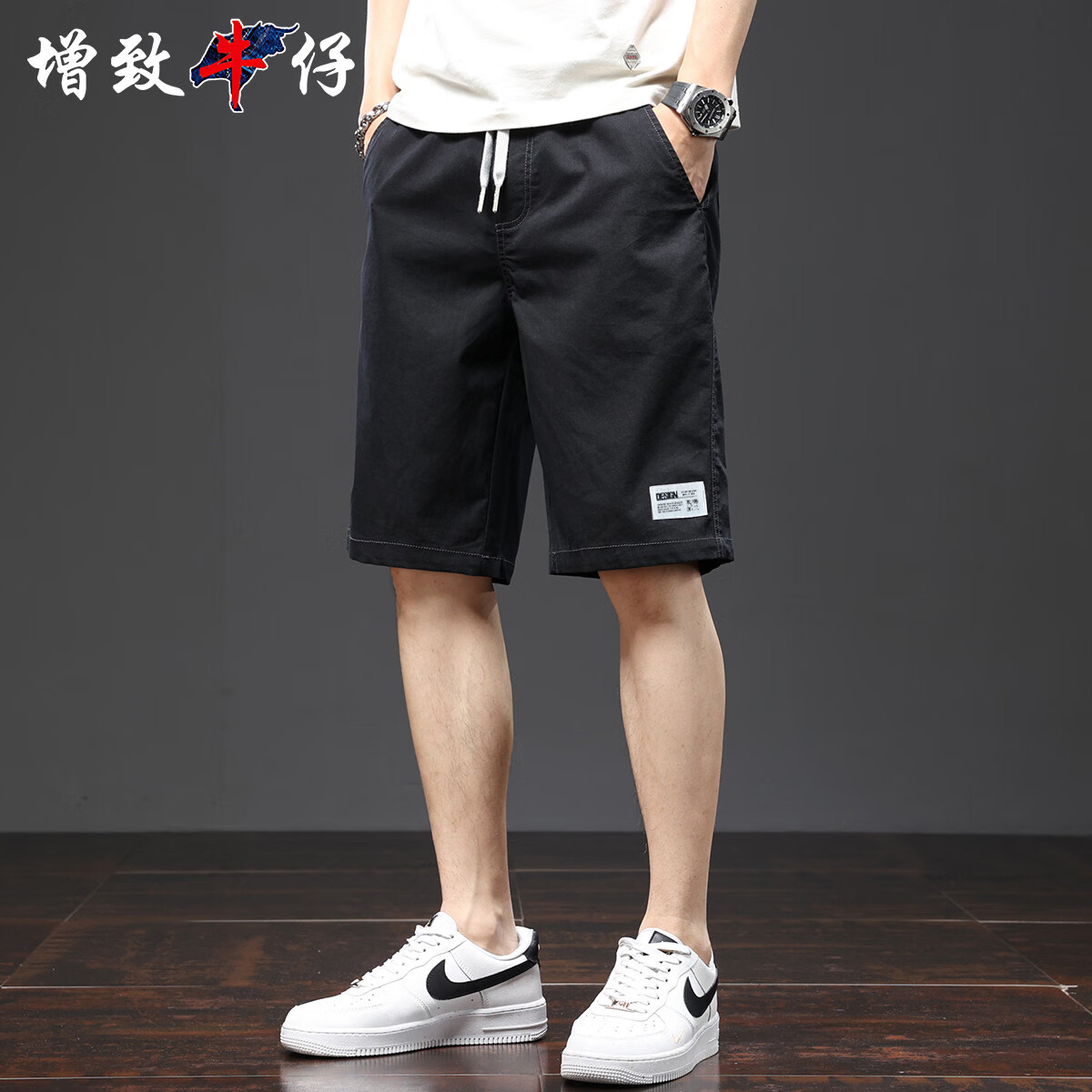Zengzhi Summer Lightweight Men's Casual Shorts 2026 New Cargo Five-Point Straight-Leg Mid-Length Pants for Men
