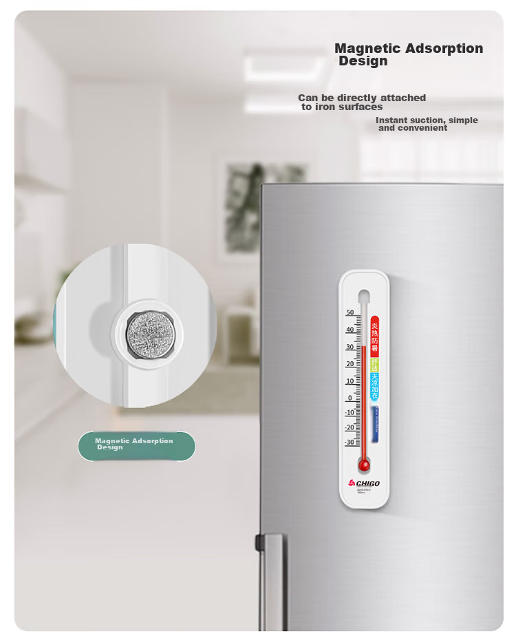 CHIGO Indoor Thermometer, Physical Baby Room Mercury-Free, Sensitive High-Precision Temperature Gauge ZG-8061 10