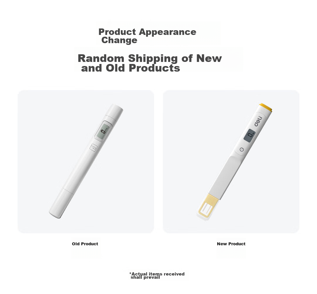 Deli TDS Water Quality Testing Pen Digital Display Test Pen (0~9990PPM) 1