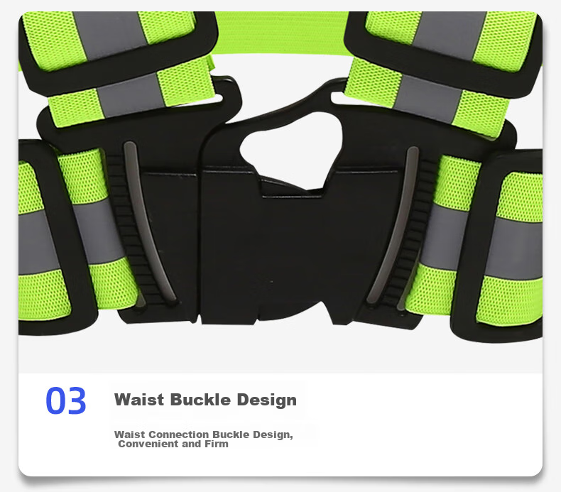 CT Reflective Vest, Reflective Sash, Running Safety Warning Elastic Band, Sanitation Worker Vest, Work Uniform, Snap Button Style 11