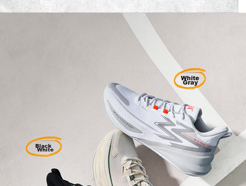 361° Men's Basketball Shoes, BIG3 Team 2.0 Spring Professional Training Breathable Sneakers for Men, 672431108-5 16