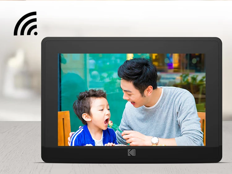 Kodak Kodak106H digital photo frame 10.1-inch high-definition electronic photo album touch screen smart wireless wifi transmission photo player white Kodak Kodak106H digital photo frame 10.1-inch high-definition electronic photo album touch screen smart wireless wifi transmission photo player white