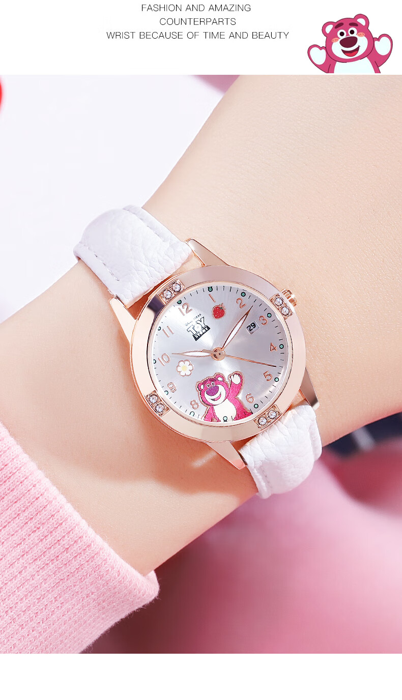 Disney Kids Watch for Girls 3-12 Years Old Digital Birthday Gift for Kindergarten and Elementary School Children 5