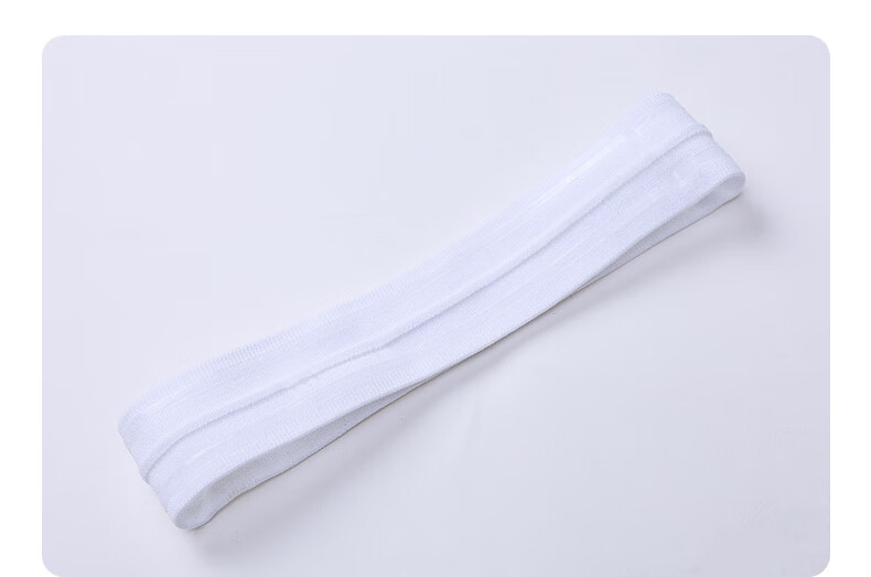 KELME Sports Sweatband Headband for Men And Women, Sweat-Absorbing Band for Basketball Running Anti-Sweat Headband Hair Tie White One Size Fits All 11