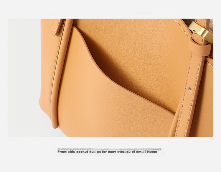 HONGU HONGU Leather Handbag Shoulder Bag Shopping Tote Large Capacity Purse Women's Bag Birthday Gift for Girlfriend 11