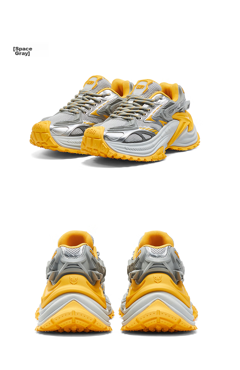 OGR Rattler Series Jogging Dad Shoes, Breathable for Men And Women, Suitable for Summer And All Seasons, Casual Sports Height-Increasing Shoes 27