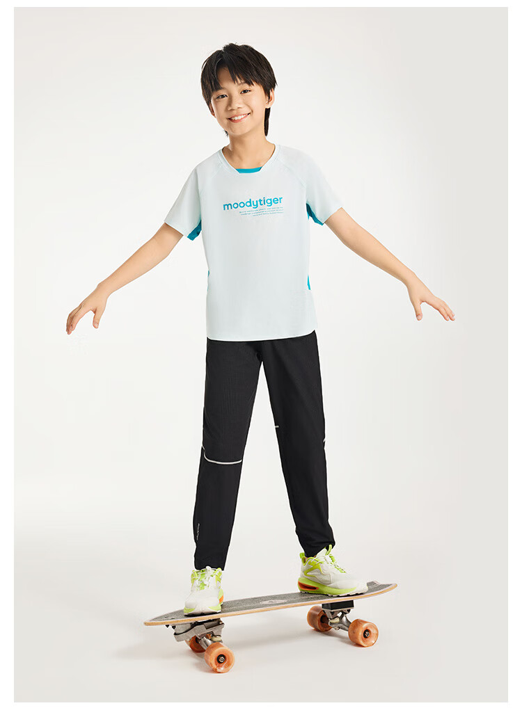 Moodytiger Children's Quick-Dry Pants Summer Long Trousers Boys Girls Lightweight Breathable Mosquito-Proof Sports Pants | Air Pants 14