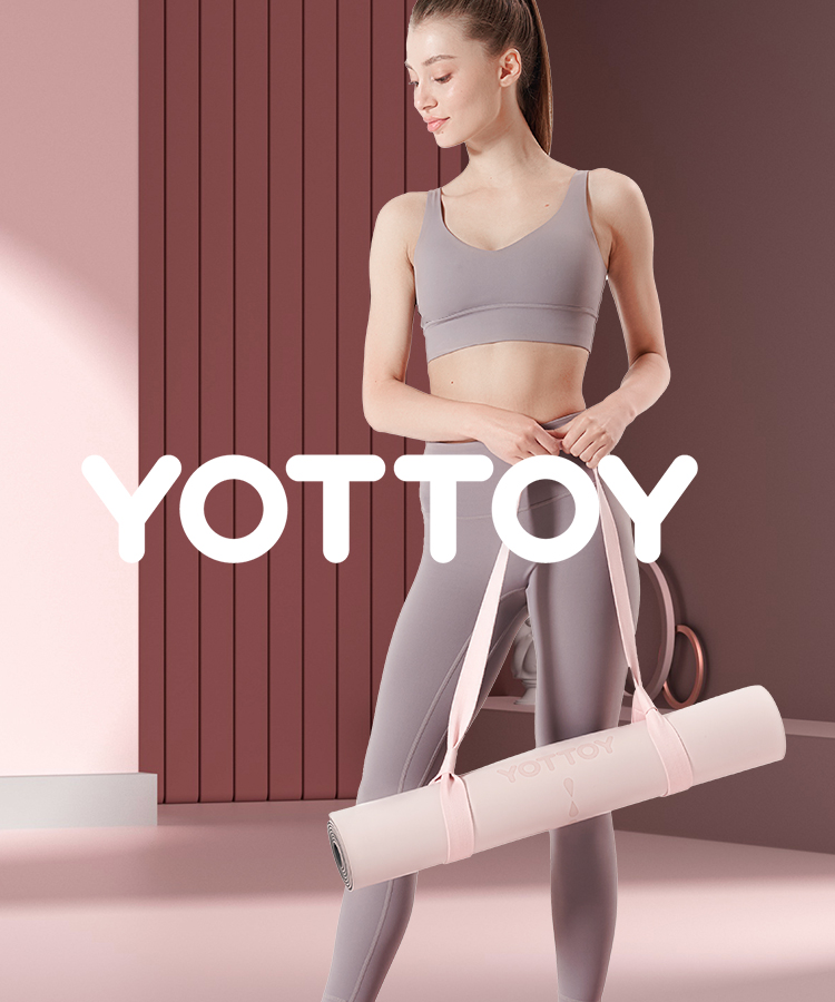 Yottoy Yoga Mat Strap, Exercise Stretch Rope Accessory Pad, Strap with Portable Hand Storage Rope 19