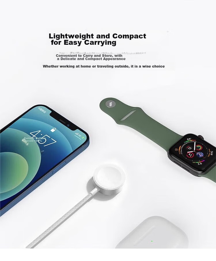 CHENSONG Compatible Apple Watch Charger for S11/10/9/8/SE/S7, IWatch7 PD20W Type-C Charging Adapter 8