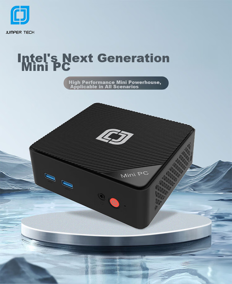 Jumper 2026 New Ryzen R7-8745H Mini Desktop PC Business Mini Tower WiFi+Bluetooth Barebone System 2