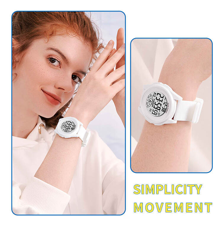 ZGO Doraemon Children's Electronic Watch for Boys, Middle And Elementary School Students, Teenagers, Time-Telling Watch, Birthday Gift 8555 12