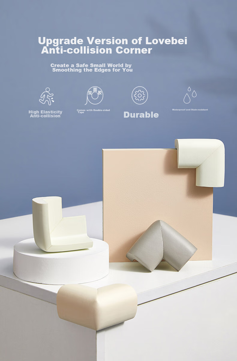 AIBEDILA Child Safety Corner Guards, Anti-Collision Edge Protectors, Fall Prevention Head Guards for Table Corners, Baby Anti-Bump Window And Coffee Table Corner Trim Edge Protectors 1