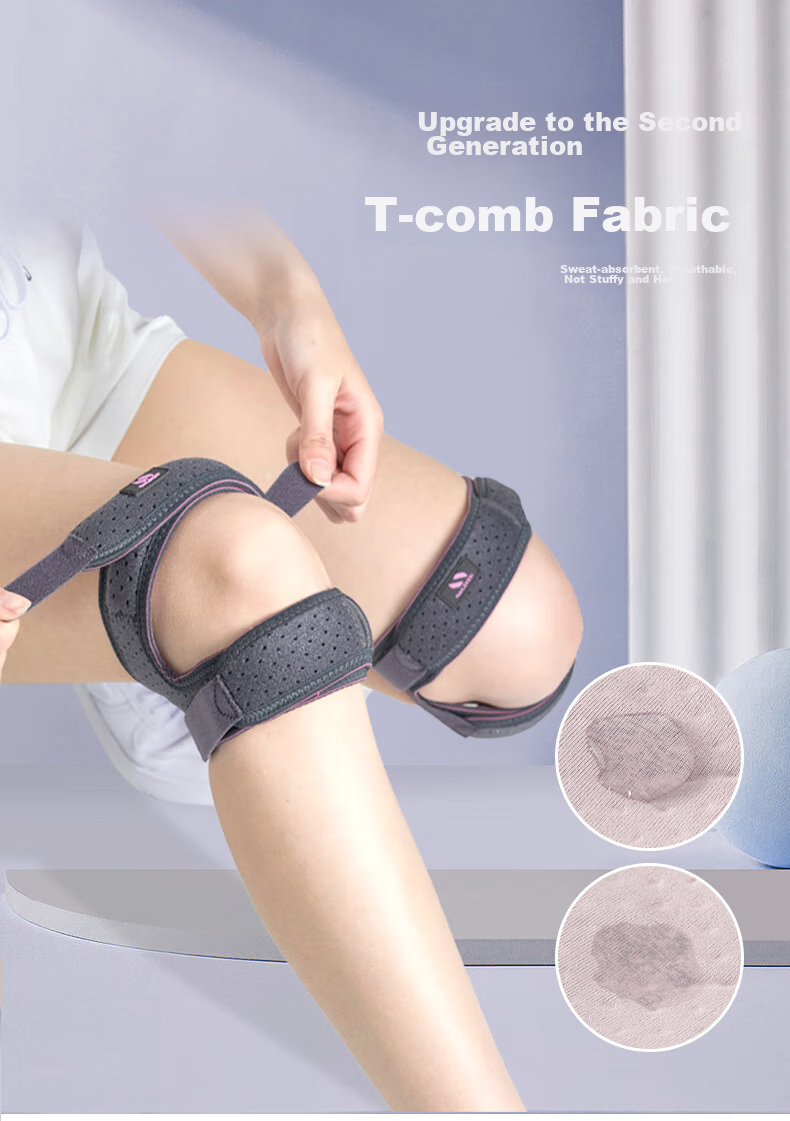 NAILEKESI Knee Brace for Hiking, Patellar Strap, Professional-Grade Climbing, Women's Special Sports Knee Protector, Badminton Running Knee Support for Me 5