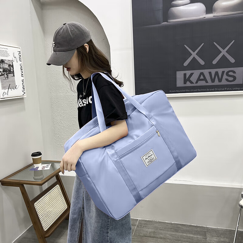 Lehuolvxing Travel Bag Luggage Organizer with Handle, Large Capacity Carry-On Bag for Trolley Suitcase, Suitable for Maternity Care And Travel