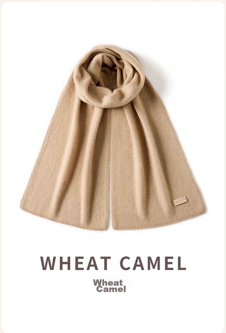 JIUMU 100% Cashmere Scarf for Women, Autumn And Winter Warm Neck Warmer, Gift for Women And Mothers, National Day And Birthday Present, Gift Box Set 22