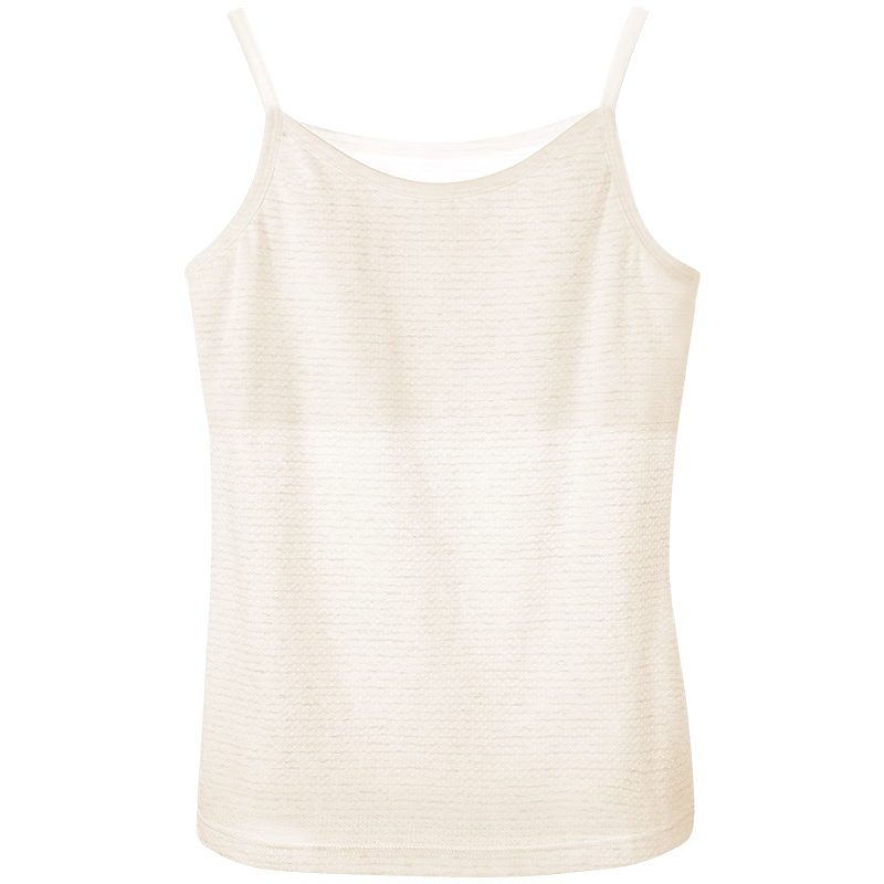 Hzasz Girls' Puberty Underwear Stage One Elementary School Student Vest Cotton Mulberry Silk Anti-Nipple Bra for Young Girls
