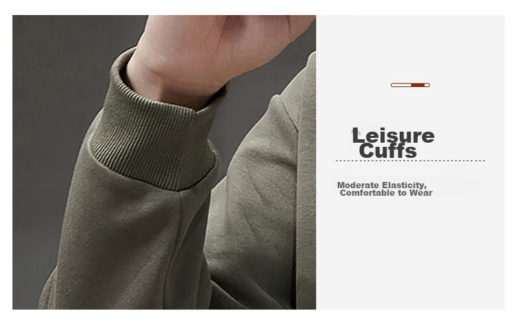 JEEP SPIRIT Men's Sweatshirt, Autumn Jacket for Men, Long-Sleeve T-Shirt, Loose Casual Trendy Clothing 8