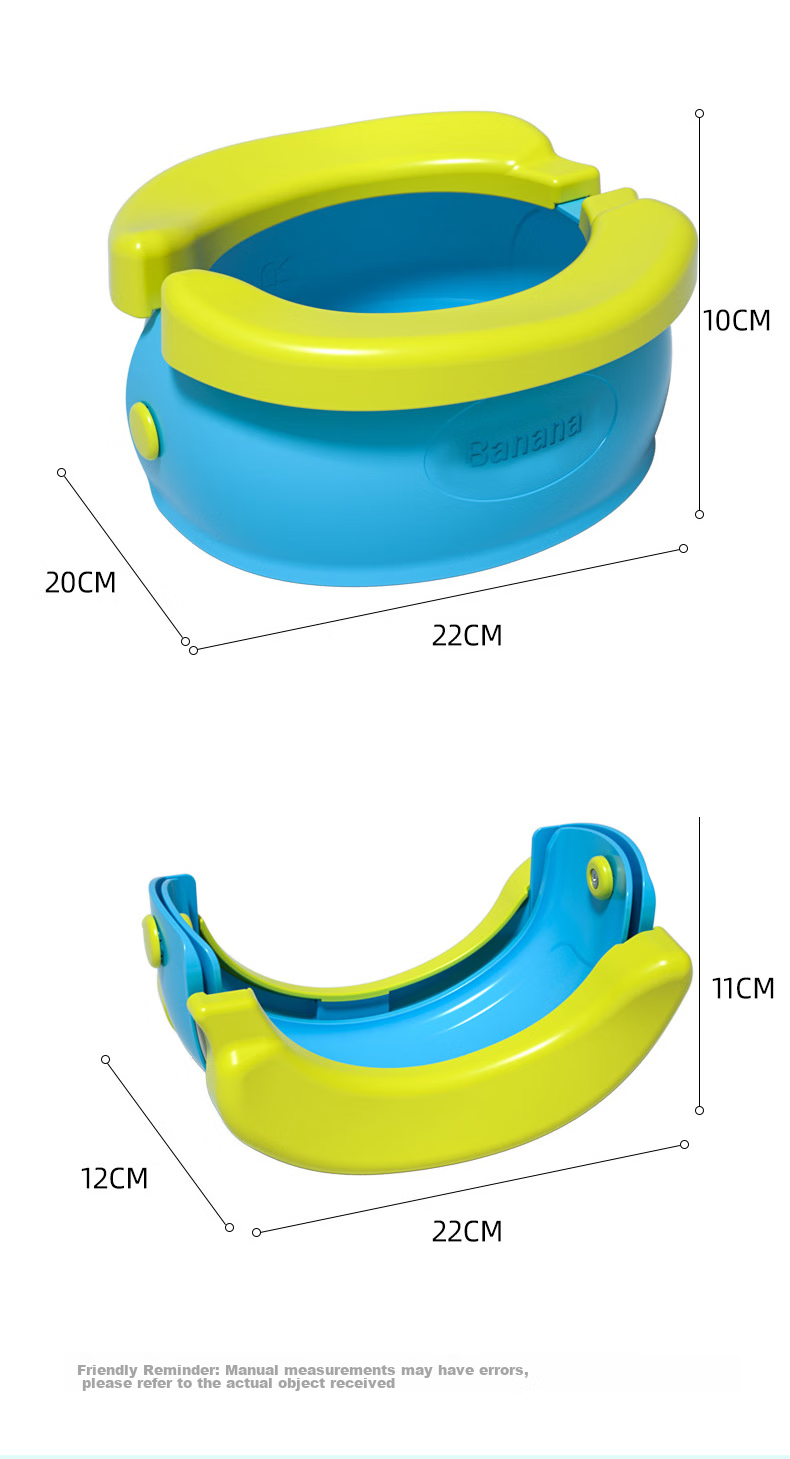 DOCTOR MA Children's Foldable Portable Toilet Travel Urinal Pot Baby Car Travel Potty Seat for Boys and Girls 9