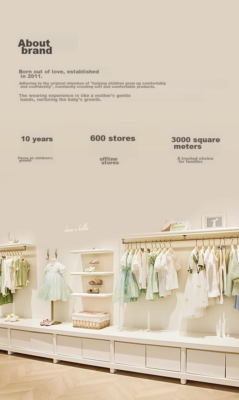 DAVE & BELLA Children's Dress Autumn Winter Girls Chanel-Style Dress Baby Fleece-Lined Princess Dress Winter 15
