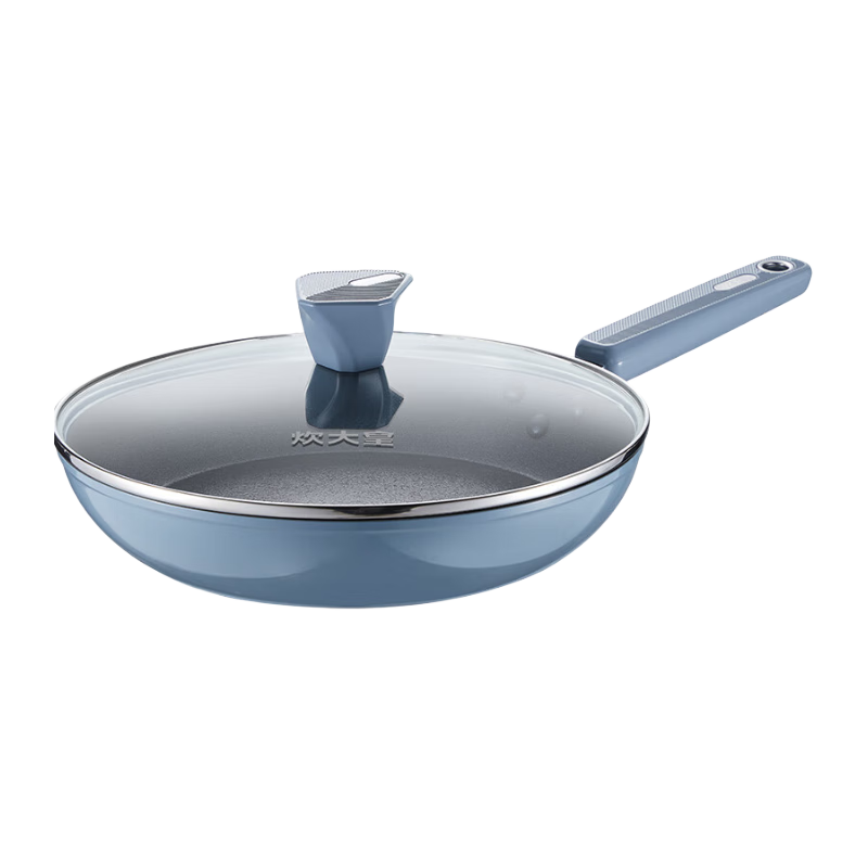 COOKER KING Non-Stick Frying Pan, Easy to Clean, Multifunctional Breakfast Griddle, 28cm, Compatible with Induction Cookers, Guli GL28JG