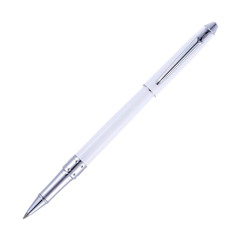 Pimio Ballpoint Pen, Signature Pen for Business And Office Use, Mid-Autumn Festival Gift for Adults, Signature Pen for Students' Handwriting Practice, 0.5mm, 605 Porcelain White