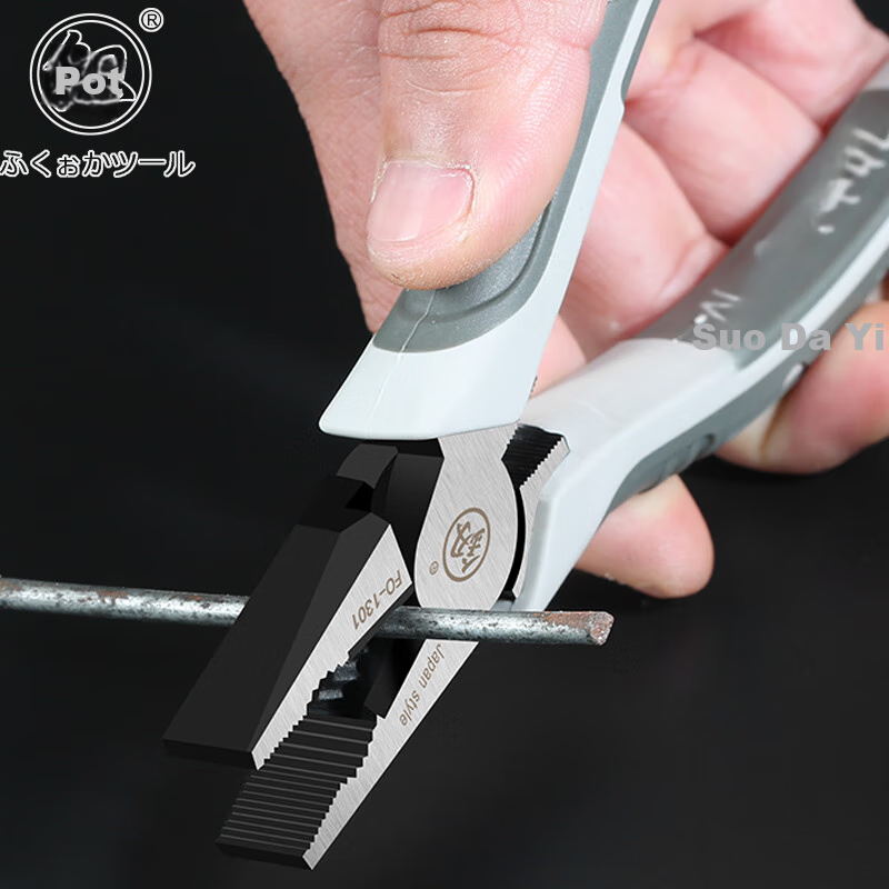 Jian Fukuoka Tools, Labor-Saving Multifunctional Wire Pliers, Tiger Pliers, Industrial-Grade Hand Pliers