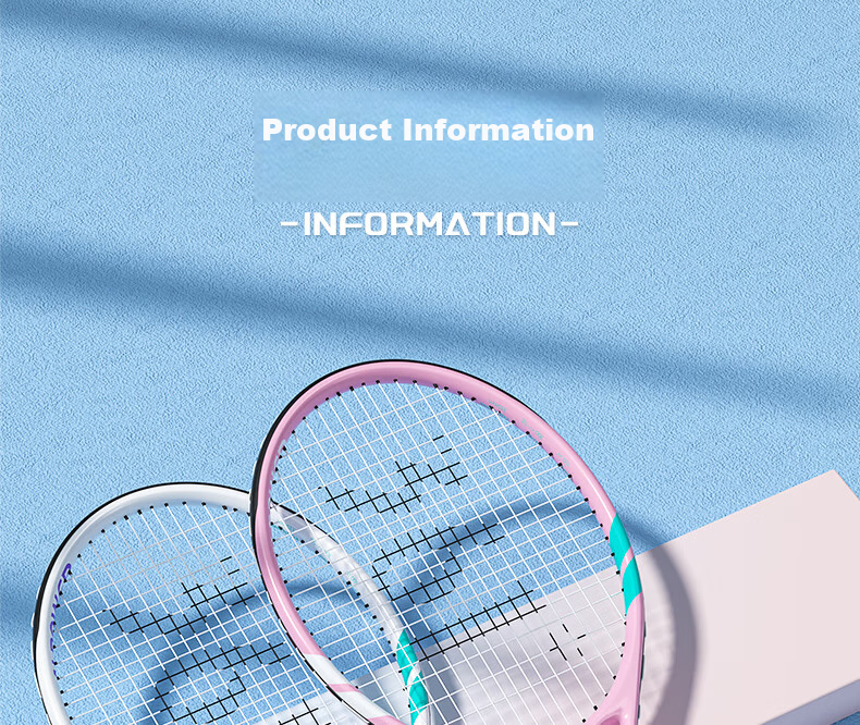 361° Tennis Racket for Men And Women Beginners, Professional Carbon Composite Single Racket with String, Rebound Training Set 9