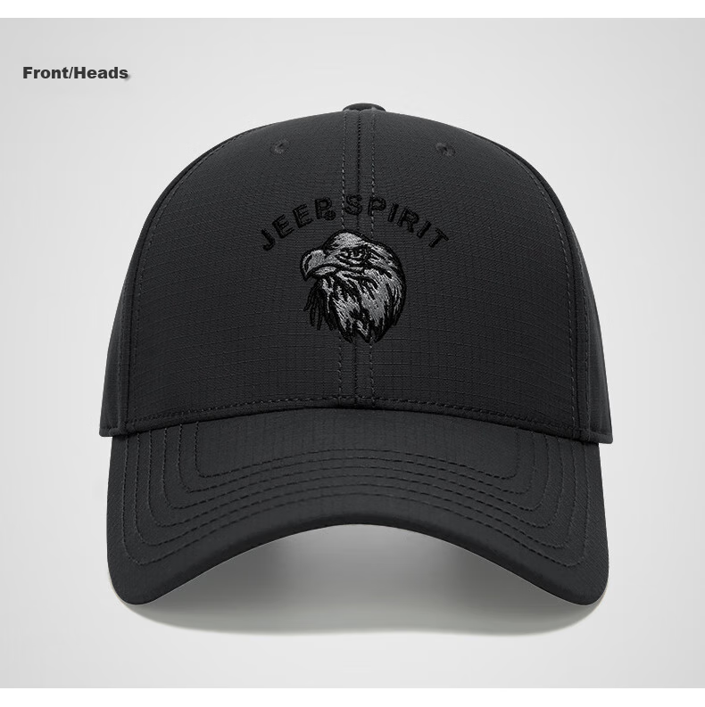 JEEP Baseball Cap for Men, Fashionable All-Season Style, Unisex Duck Tongue Hat with Embroidered Design A0033 12