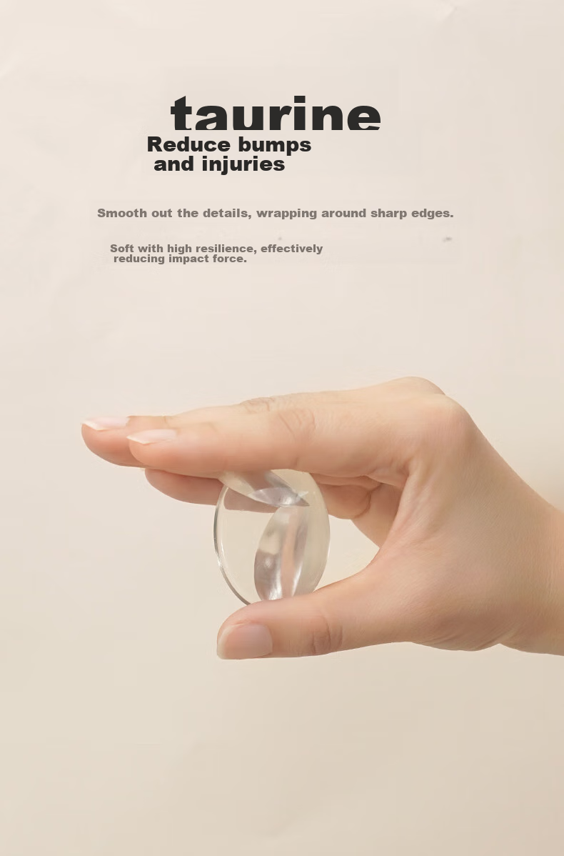 BEIDELI Baby Safety Transparent Corner Guards, Child Anti-Collision Edge Protectors, Table Corner Protectors, L-Shaped Corner Guards, No Adhesive Required, 10 Pieces 3