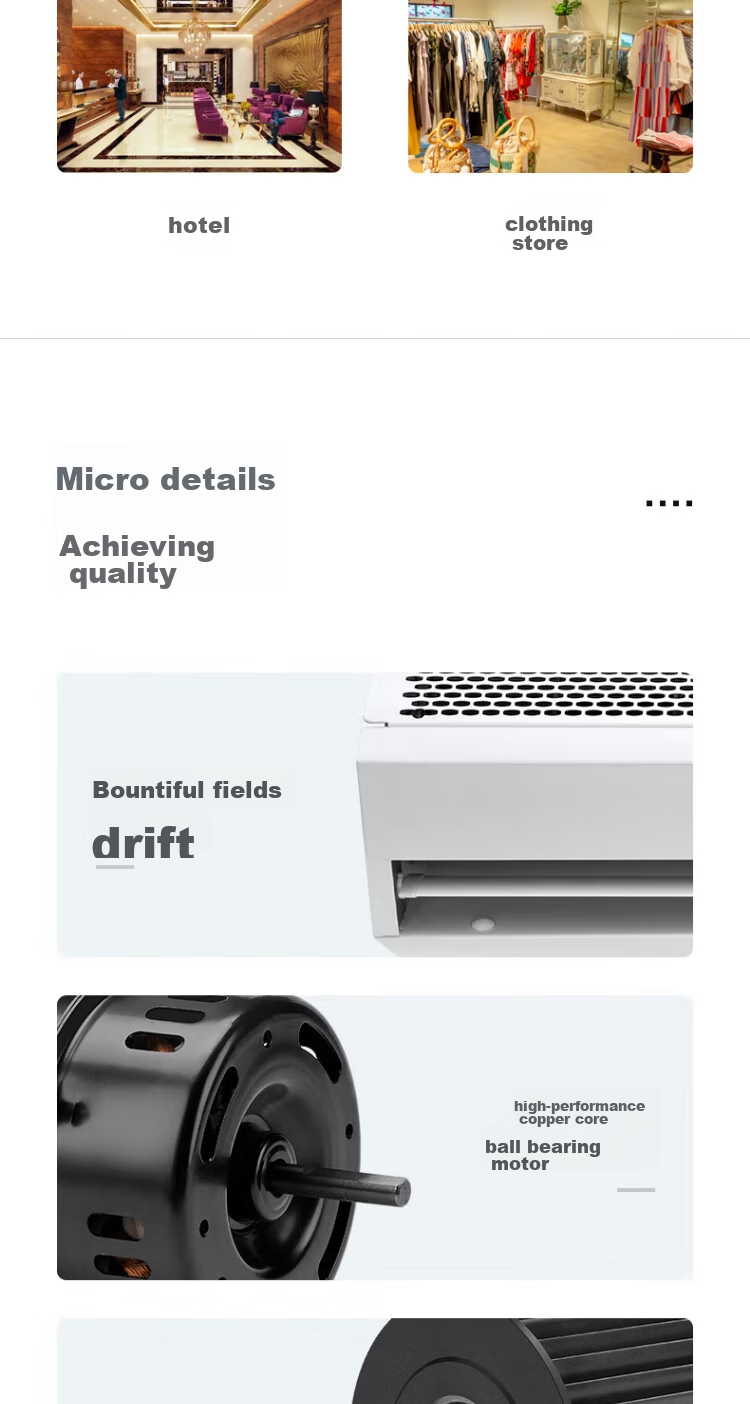 AIRMATE Air Curtain, 0.9-Meter Commercial Air Door for Restaurants And Entrances, High Wind Speed, AFM3009-04 11