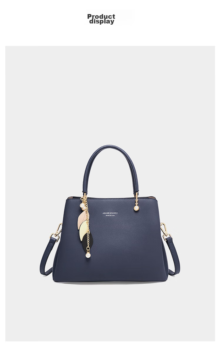 Aokang Women's Handbag, Trendy Cowhide Tote Bag, Light Luxury Crossbody Shoulder Bag, Birthday Gift for Girlfriend Or Wife on May 20 18
