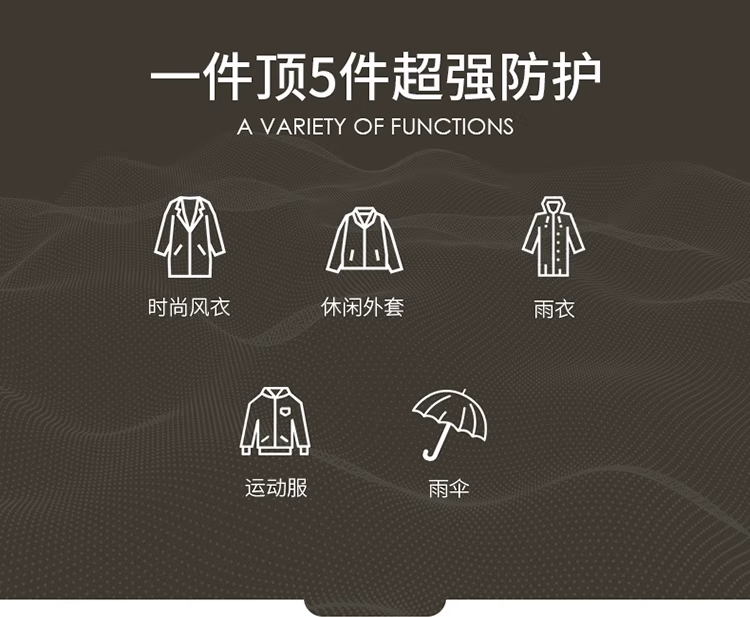 CAMEL Outdoor Single-Layer Hardshell Jacket for Men And Women, Waterproof Travel Coat A23CATG013 2XL 4