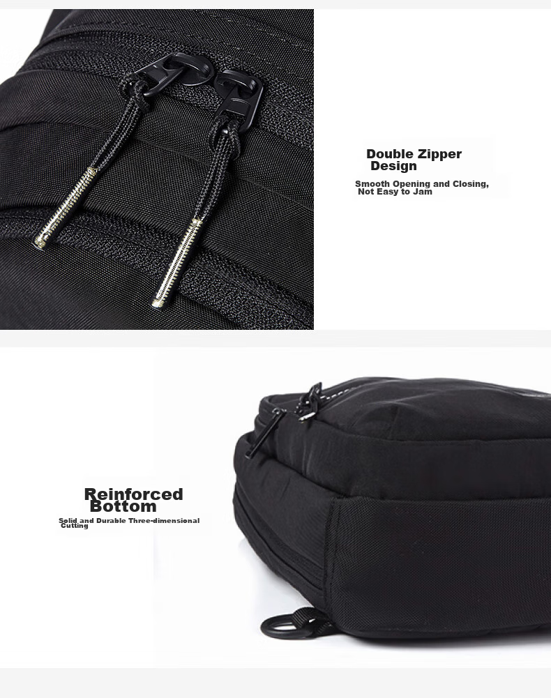 Xinxiuli Men's Chest Bag And Waist Pack, Fashionable Multifunctional Outdoor Chest Crossbody Bag, Birthday Gift, UD3*09005 Sports 15