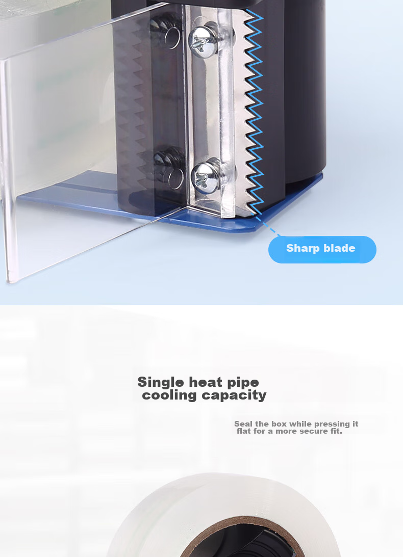 KW-Trio Handheld Sealing Machine, Transparent Tape Cutter, Packaging Machine, Metal Divider 4