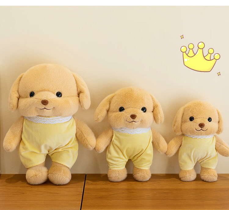 Beishangxing, Puppy Plush Toy, Poodle Dog Stuffed Animal, Children's Hugging Doll, Boys And Girls Birthday Gift 8