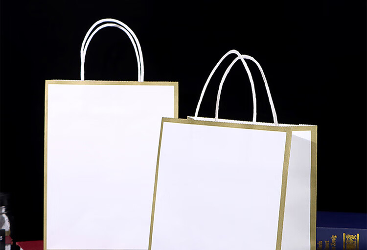 Jidukongjian Gift Packaging Bag, Thickened Handheld Packaging Paper Bag, Birthday Gift, Wedding Graduation Season Favor Bag, Kraft Paper Bag 6
