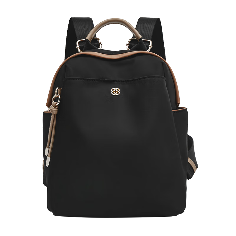 FOXER Women's Backpack, Large Capacity, School Bag, Sports Travel Bag, Light Luxury Valentine's Day Gift
