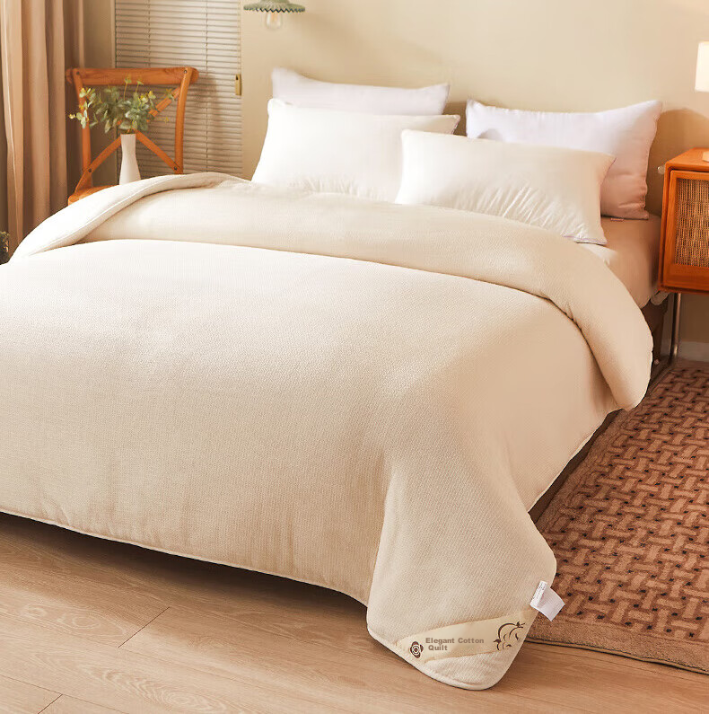 Grace Xinjiang Long-Staple Cotton, Cotton Autumn And Winter Quilt Filling, 200*230cm, 8 Jin Classic White 16